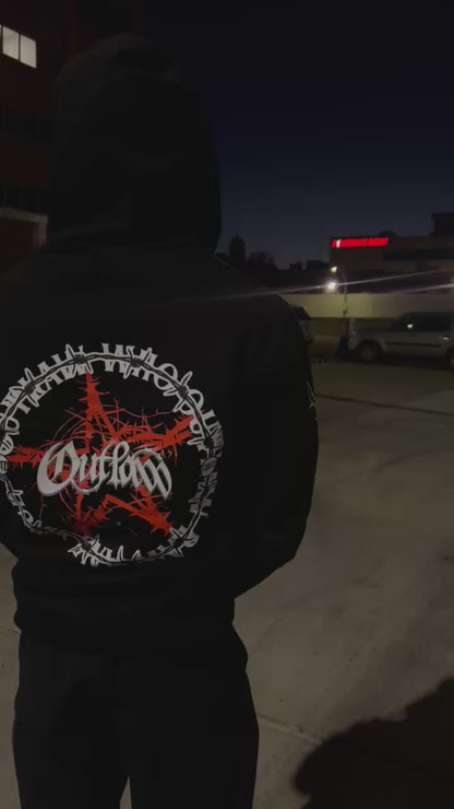 008 Outlaw Zip Up Hoodie